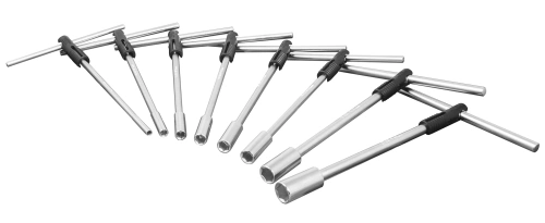 Sada 8x T- klíčů délka 300 mm (6,8,10,12,13,14,17,19), BIKESERVICE