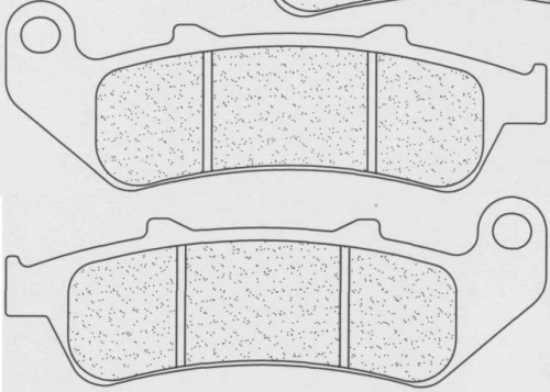 Brzdové destičky CL BRAKES 2257 A3+