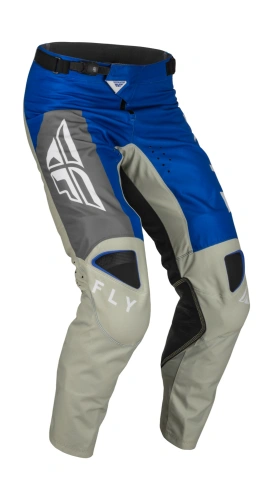 Kalhoty KINETIC JET, FLY RACING - USA (modrá/šedá/bílá)