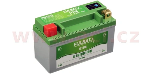 Lithiová baterie  LiFePO4  YT7B-4/YT7B-BS FULBAT  12V, 3Ah, 210A, hmotnost 0,56 kg, 150x66x93
