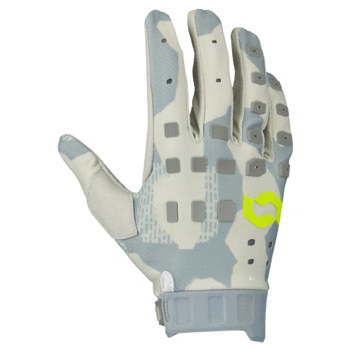 glove PODIUM PRO light grey/neon yellow - 2024