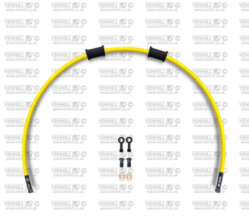 Hadice zadní brzdy Venhill POWERHOSEPLUS APR-1001RB-YE (1 hadice v sadě) žluté hadice, černé koncovky