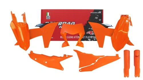 Sada plastů KTM, RTECH (oranžovo-černá, 7 dílů)