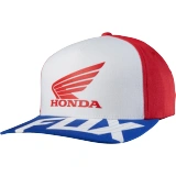 Fox Honda basic FF Hat červená bílá S/M