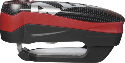 Zámek na kotoučovou brzdu s alarmem Detecto RS1 (trn 3 x 5 mm), ABUS (pixel red)