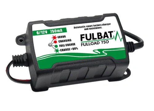 Nabíječka baterií FULBAT FULLOAD 750 6V/12V (vhodné také pro lithiové baterie)