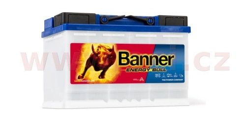 80Ah trakční baterie, pravá BANNER Energy Bull 278x175x190
