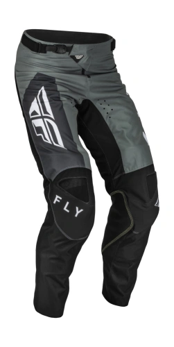Kalhoty KINETIC JET, FLY RACING - USA (šedá/šedá/černá)