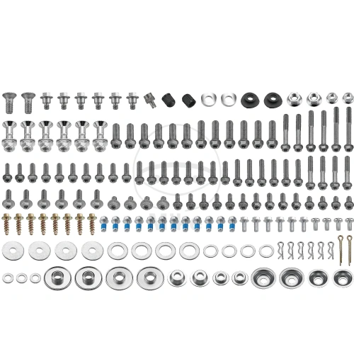 Assorted fastenerkit JMP 160 kusů