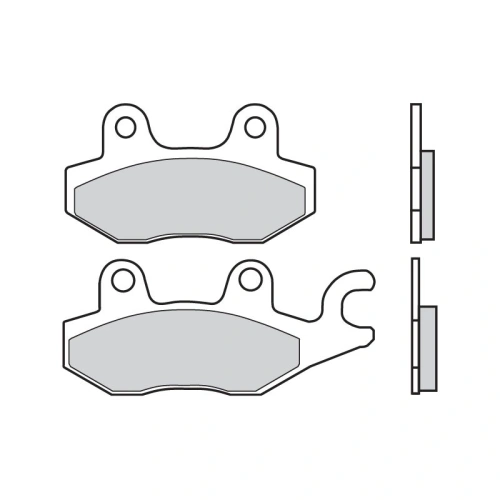 Brzdové destičky BREMBO 07071 CC SCOOTER