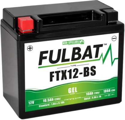 Gelová baterie FULBAT FTX12-BS GEL (YTX12-BS GEL)