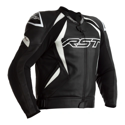 RST 2357 Tractech Evo 4 CE Mens Leather Jacket WHI
