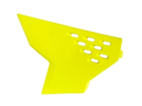 Boční kryt vzduchového filtru levý HUSQVARNA, RTECH (žlutý, s průduchy)