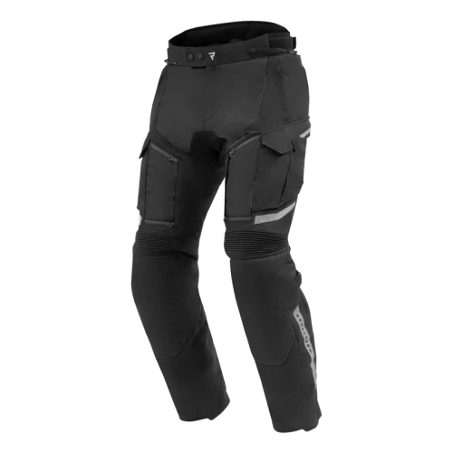 Textilní kalhoty REBELHORN CUBBY V BLACK (Zkrácené Nohavice)