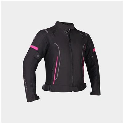 Dámská textilní bunda AIRSTREAM 3 černo/růžová