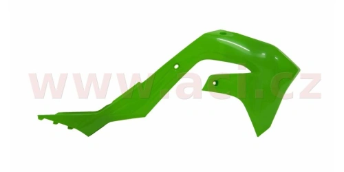 Spoilery chladiče Kawasaki, RTECH (zelené, pár)