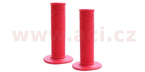 Gripy motokrosové "50/50 WAFFLE GRIPS" (soft), MIKA (červená)