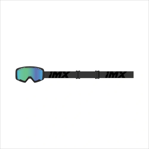 Brýle IMX ENDURANCE SNOW BLACK MATT/BLACK - Dvě skla GREEN IRRIDIUM + BROWN (1 náhradní sklo)