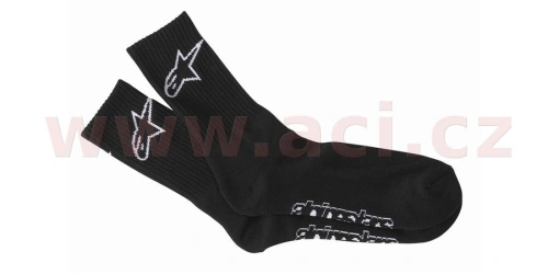 Ponožky CREW, ALPINESTARS (černé, vel. M)
