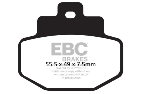 Brzdové destičky EBC SFA321