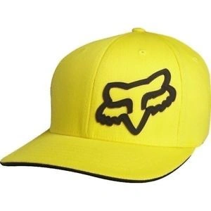 Fox Signature Flexfit hat yellow L/XL
