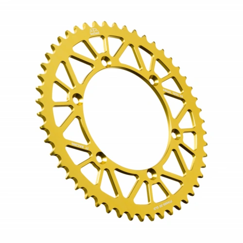 Hliníková řetězová rozeta JT JTA 460-50GLD 50 zubů, 520 zlatá