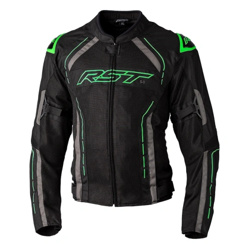 RST 3117 S1 Mesh CE Mens Textile Jacket Neon green