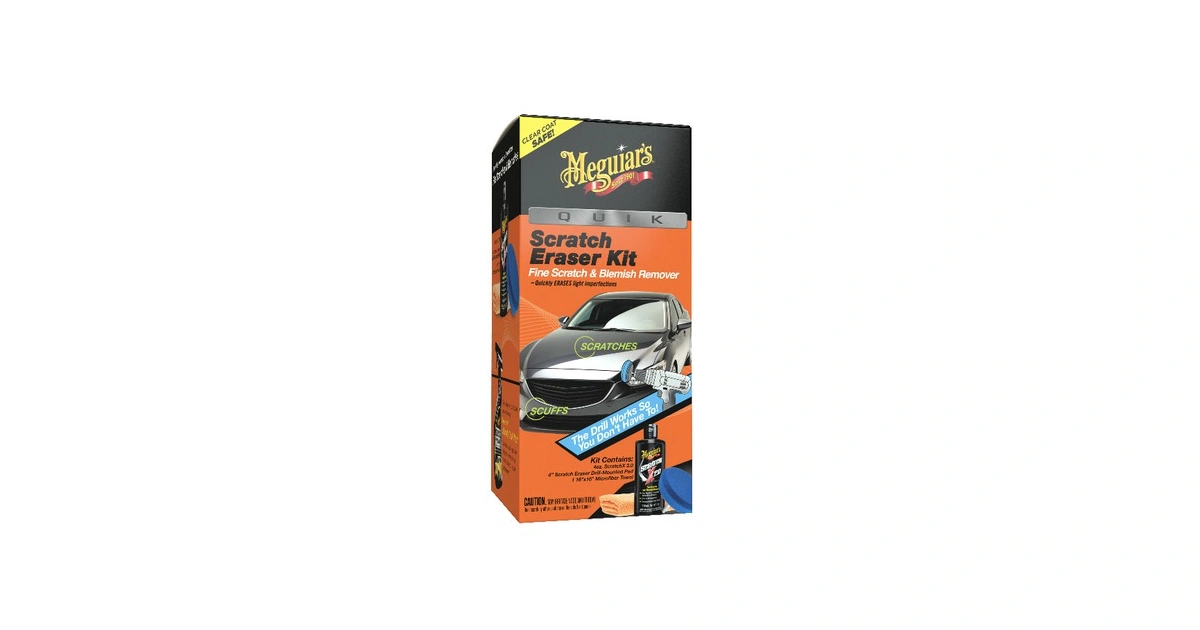 Meguiar's Quik Scratch Eraser Kit – All in One Kit to Remove Fine