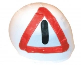 Varovný trojúhelník na helmu