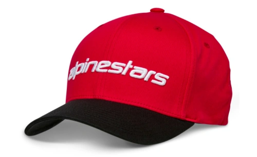 Kšiltovka LINEAR HAT, ALPINESTARS (červená/černá/bílá)