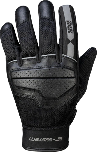 Klasické rukavice iXS EVO-AIR X40464 černo-šedá