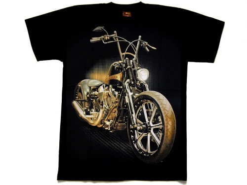 Tričko Mr.Big moto černé THKR141