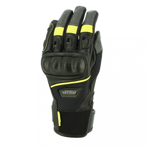 Moto rukavice RICHA BLAST šedo/neonově žluté