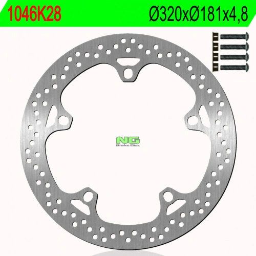 Brzdový kotouč NG 1046K28 oversize