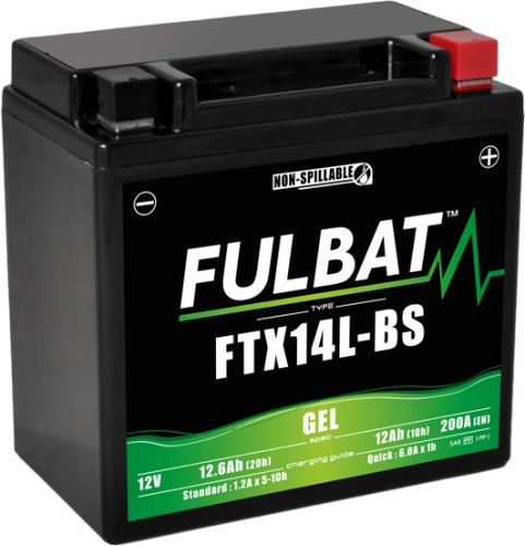 Gelová baterie FULBAT FTX14L-BS GEL