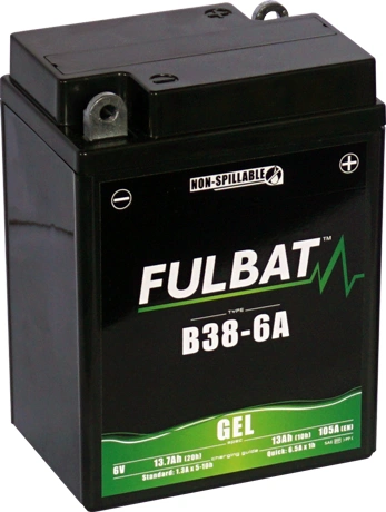 Gelová baterie FULBAT B38-6A GEL