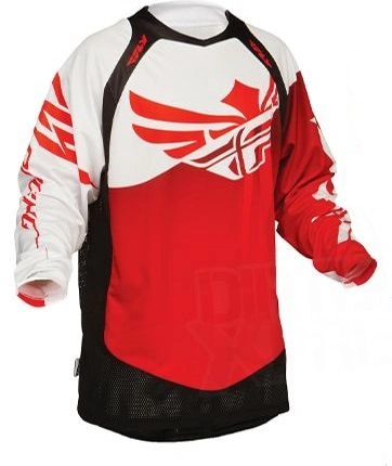 Fly Racing Evolution Clean Jersey red/white L