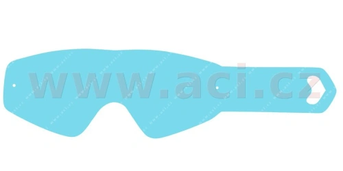 Strhávací slídy plexi pro brýle XBRAND, Q-TECH (10 vrstev v balení, čiré)