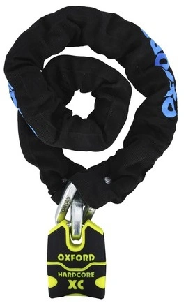 Řetězový zámek na motocykl HARDCORE XC13, OXFORD (průřez oka řetězu 13 mm, délka 2 m)