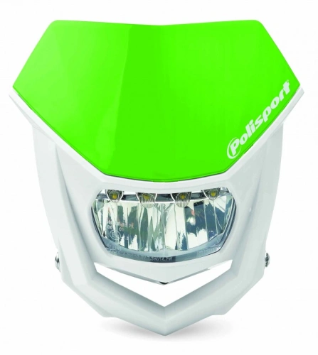 Maska se světlem POLISPORT HALO LED zelená 05