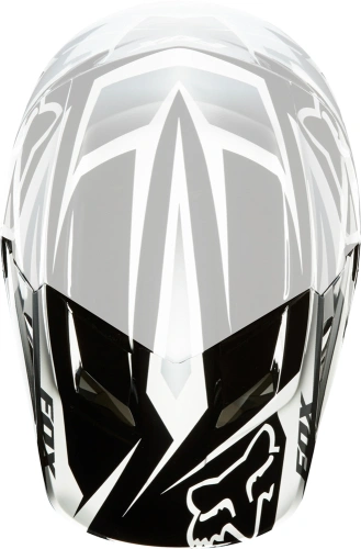 Náhradní kšilt Fox 2014 V1 Race Helmet Visor Black M-L