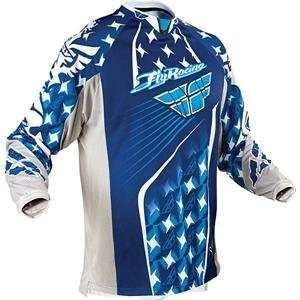 Fly Racing Kinetic Jersey Blue L