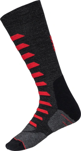 Ponožky Merino iXS iXS365 X33406 šedo-červený
