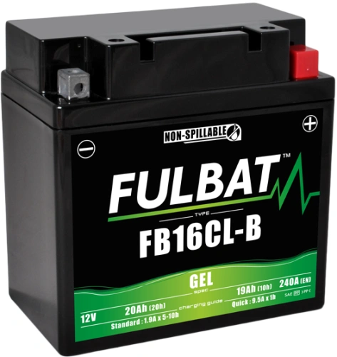 Gelová baterie FULBAT FB16CL-B GEL