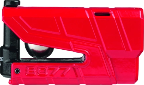 Zámek na kotoučovou brzdu Granit Detecto XPlus (průměr třmenu 13 mm), ABUS (červený)