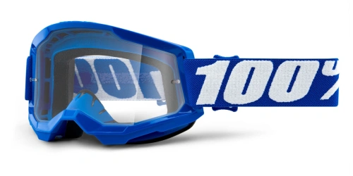 STRATA 2, 100% brýle modré, čiré plexi