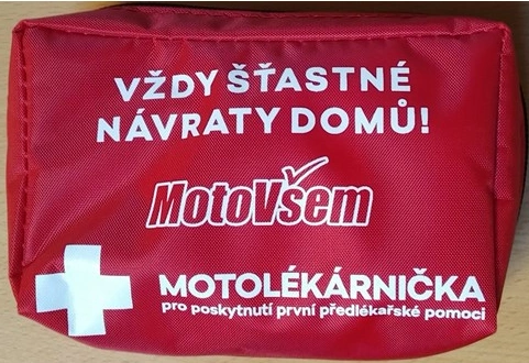 Motolékárnička CZ MotoVšem - textilní (dle platné vyhlášky 216/2010 Sb.)