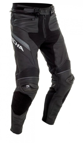 Moto kalhoty RICHA VIPER 2 STREET černo/bílé kožené