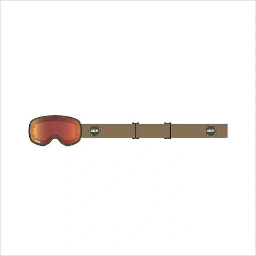Brýle IMX PEAK GREEN MATT/SAND - Dvě skla GOLD IRRIDIUM + BROWN