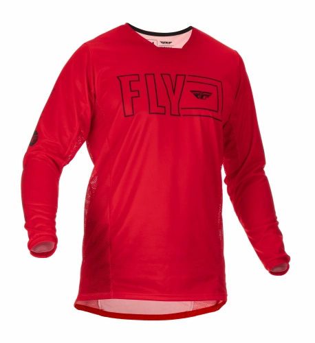 Dres KINETIC FUEL , FLY RACING - USA (červená/černá)